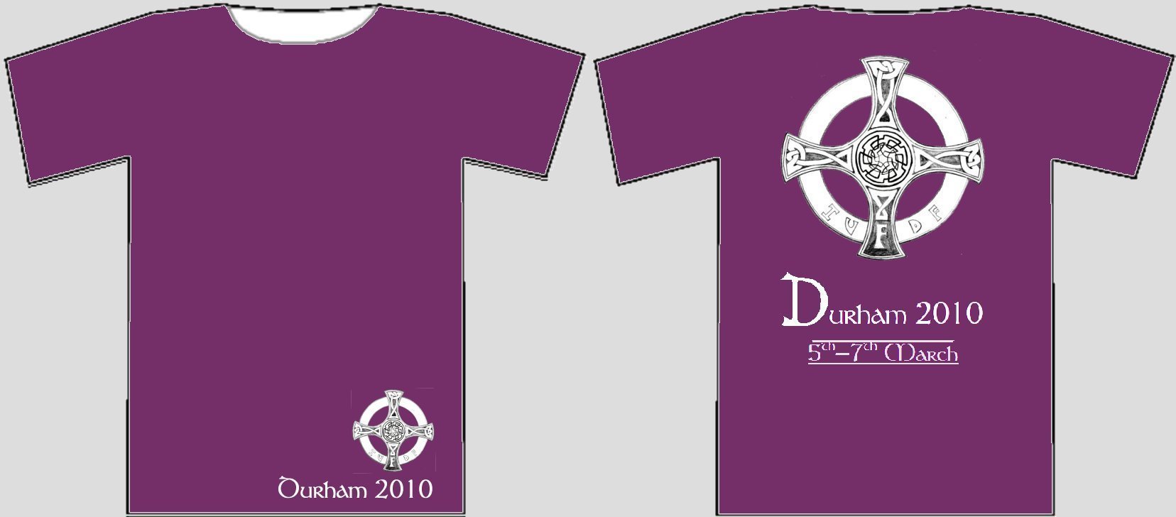T-shirt with logo back